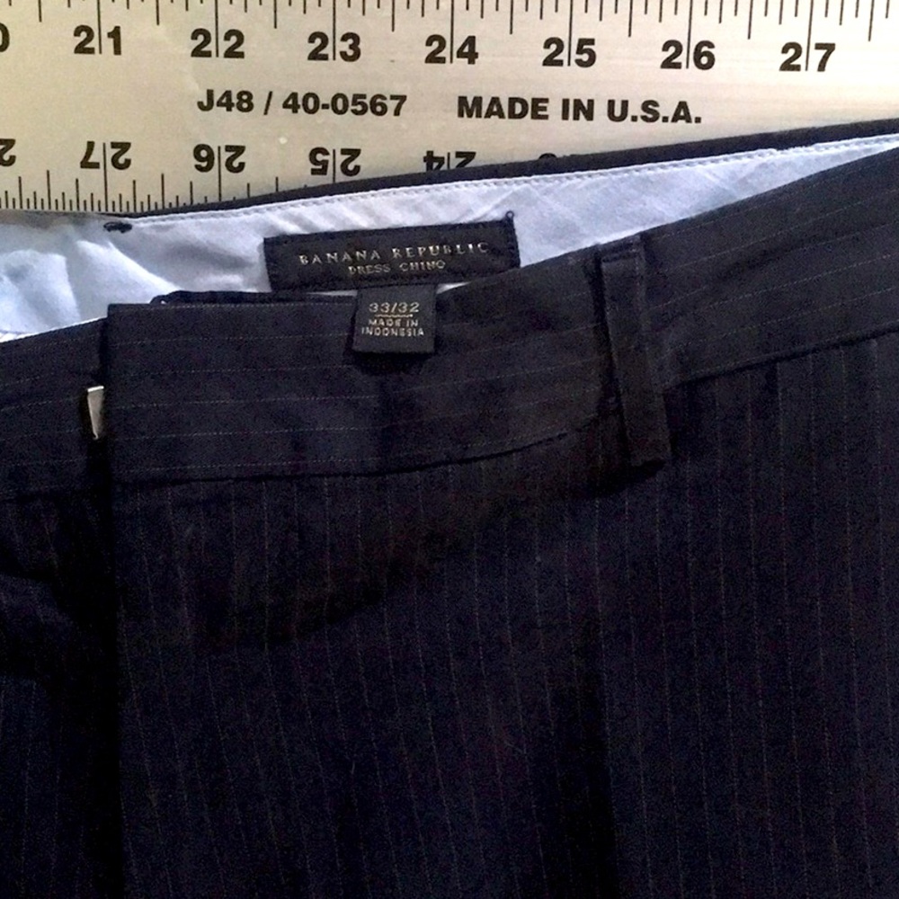 Banana republic dressy chinos 33 x 32